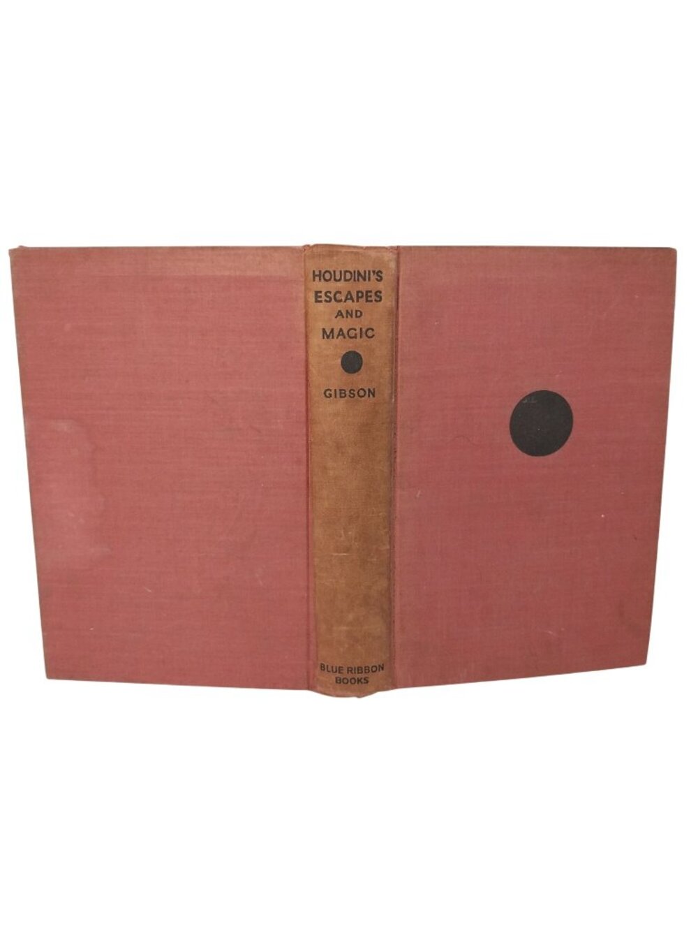 Houdinis Escapes And Magic By Walter B. Gibson 1930 Hardcover